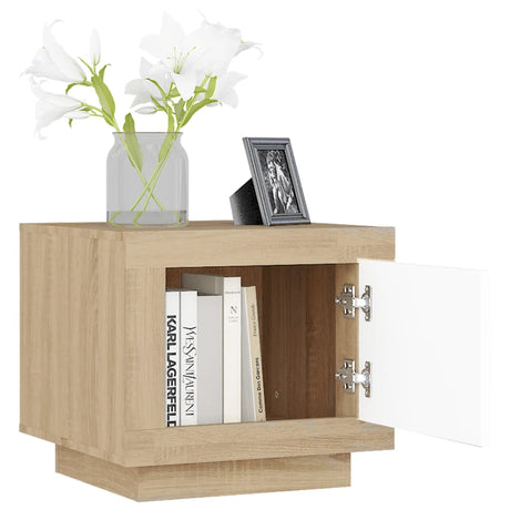 Coffee Table 51X50X45 Cm Engineered Wood