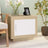 Coffee Table 51X50X45 Cm Engineered Wood
