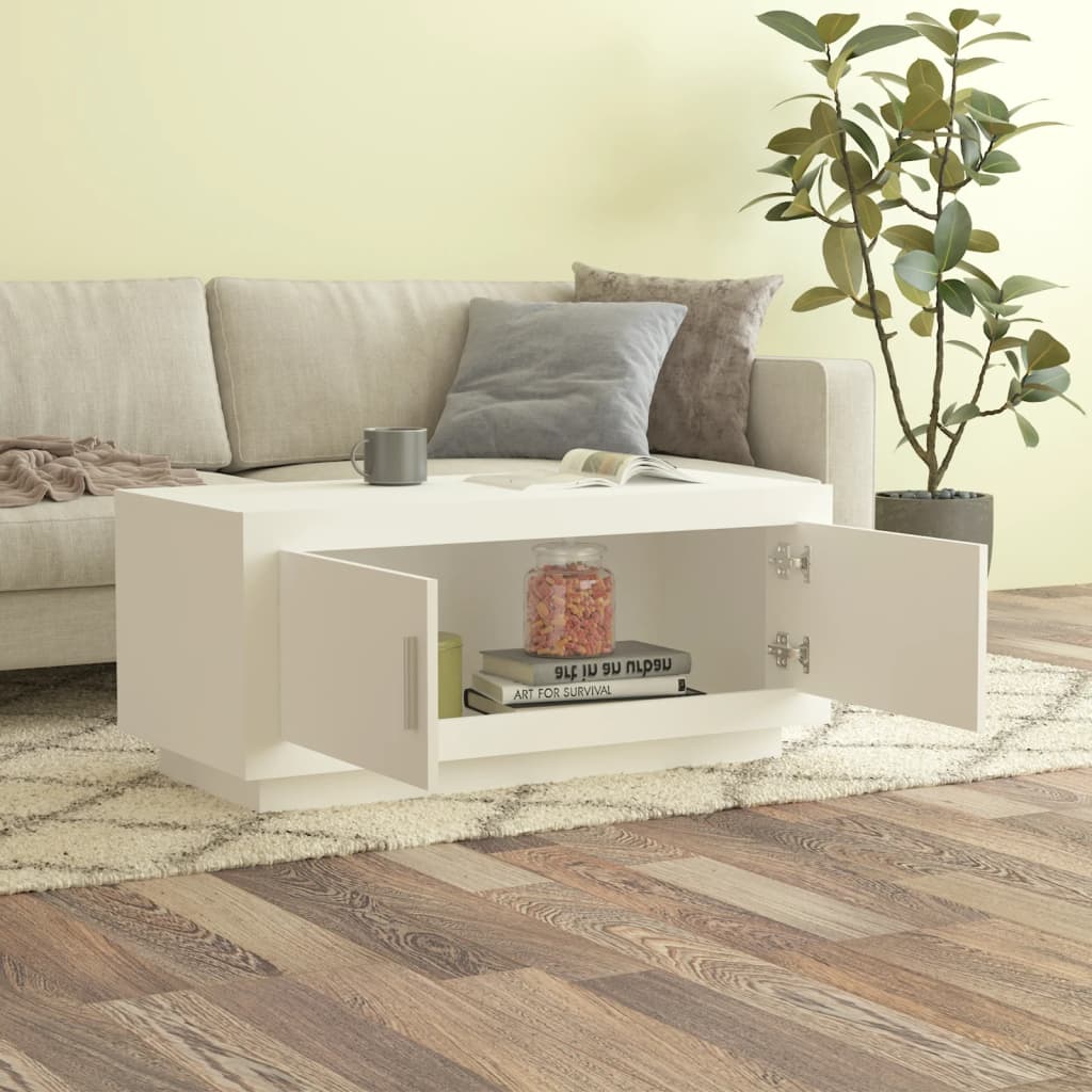 Coffee Table 102X50X45 Cm Engineered Wood