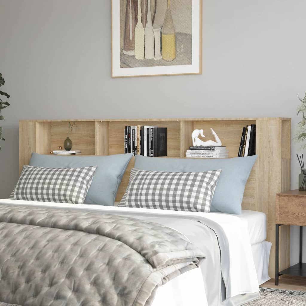 Headboard Cabinet 220X18.5X104.5 Cm