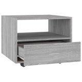 Coffee Table 55X55X40 Cm Engineered Wood