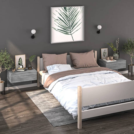 Wall-Mounted Bedside Cabinet