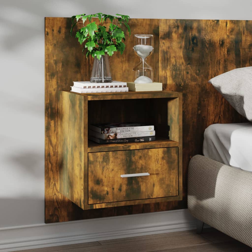 Wall-Mounted Bedside Cabinet