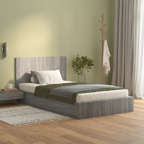 Bed Headboard 120X1.5X80 Cm Engineered Wood