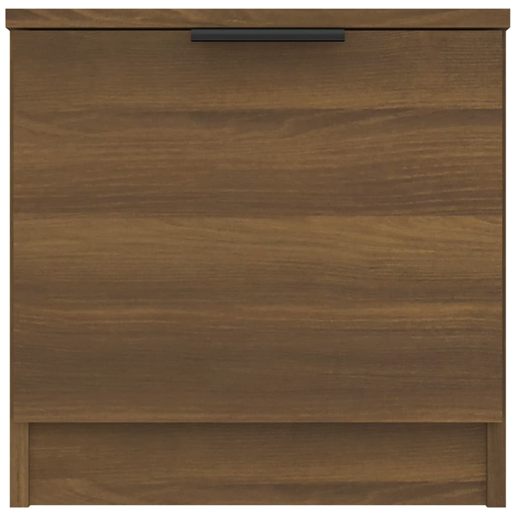 Bedside Cabinets 2 pcs Brown Oak 40x39x40 cm