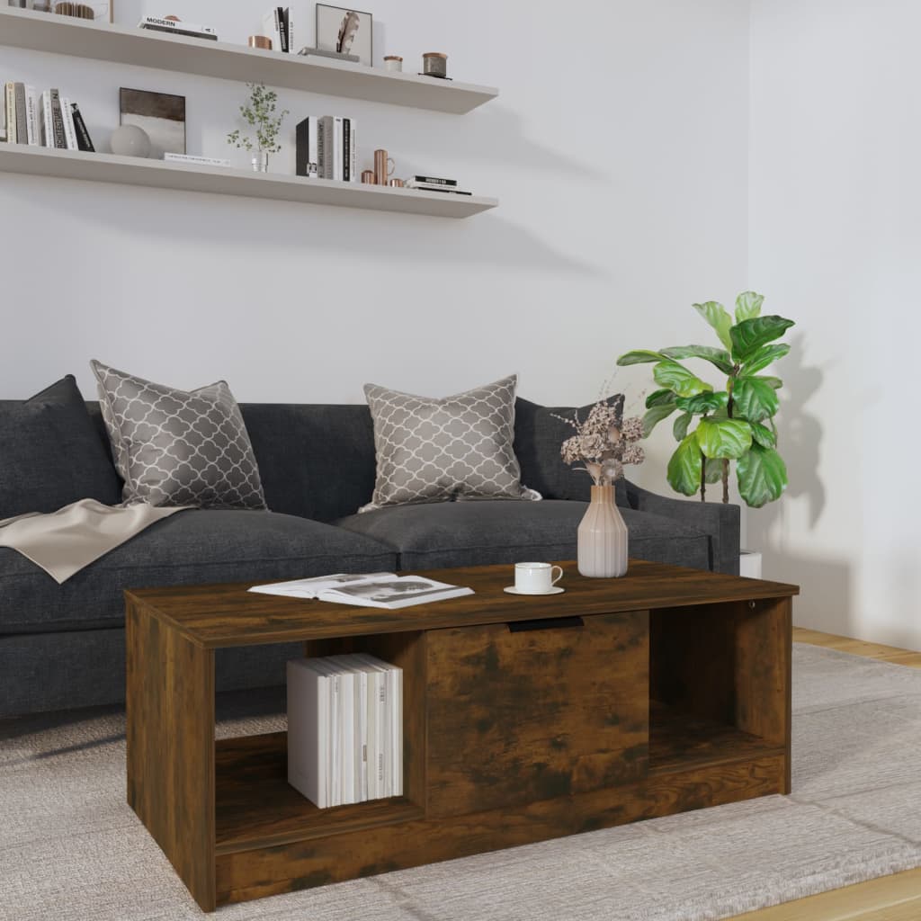 Coffee Table 102X50X36 Cm Engineered Wood