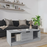 Coffee Table 102X50X36 Cm Engineered Wood