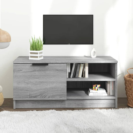 Tv Cabinet 80X35X36.5 Cm Engineered Wood