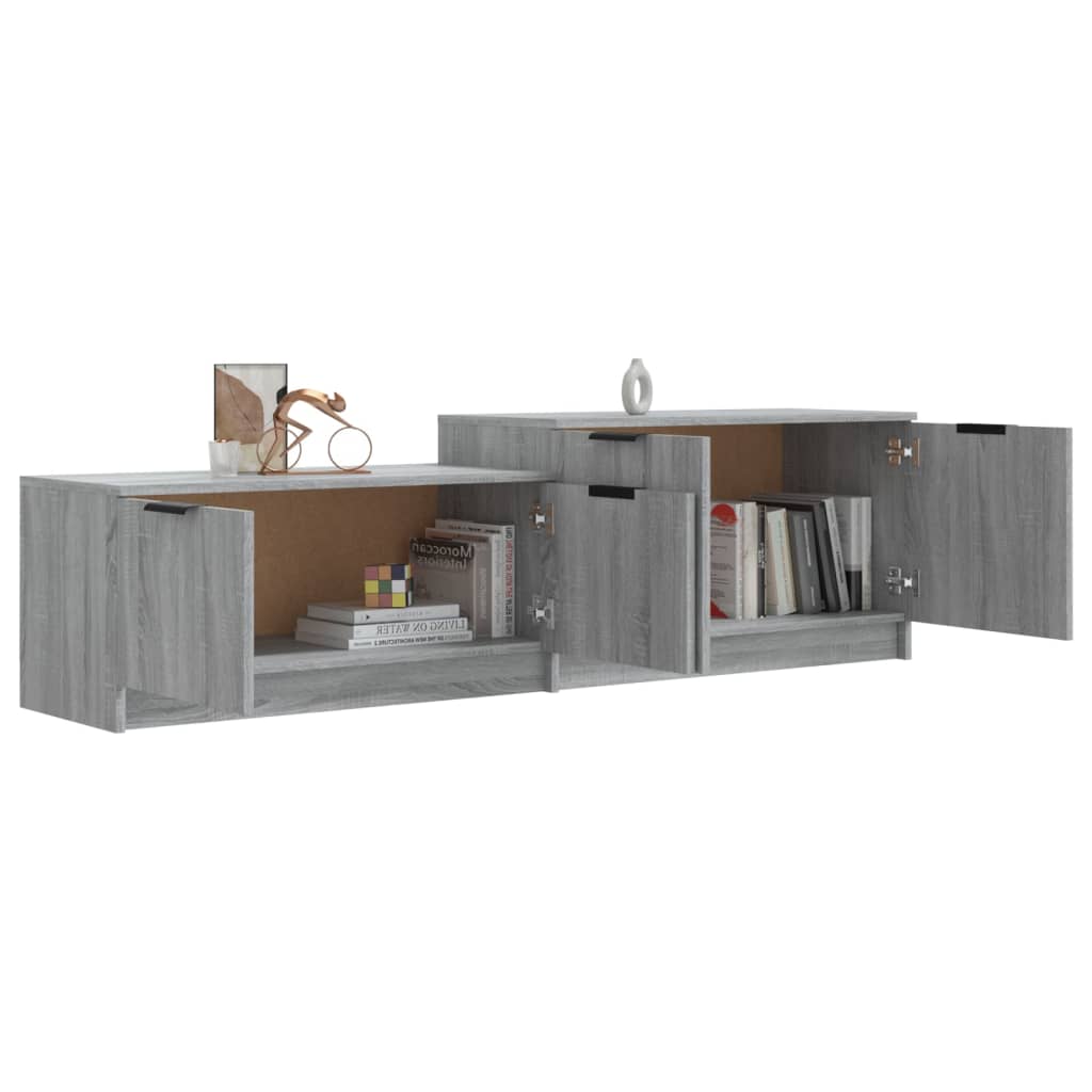 Tv Cabinet 158.5X36X45 Cm Engineered Wood