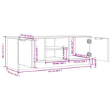 Tv Cabinet 102X35X36.5 Cm Engineered Wood