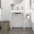 Bathroom Washbasin Frame With Built-In Basin Iron