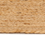 Area Rug Braided Jute Round