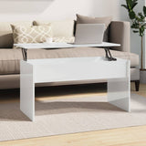 Coffee Table 80X50.5X41.5 Cm Engineered Wood