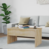 Coffee Table 80X50.5X41.5 Cm Engineered Wood