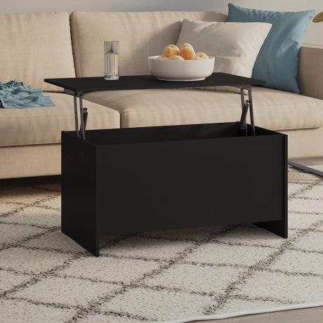 Coffee Table 80X55.5X41.5 Cm Engineered Wood