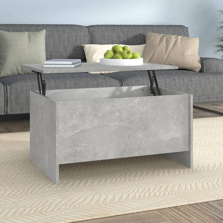 Coffee Table 80X55.5X41.5 Cm Engineered Wood