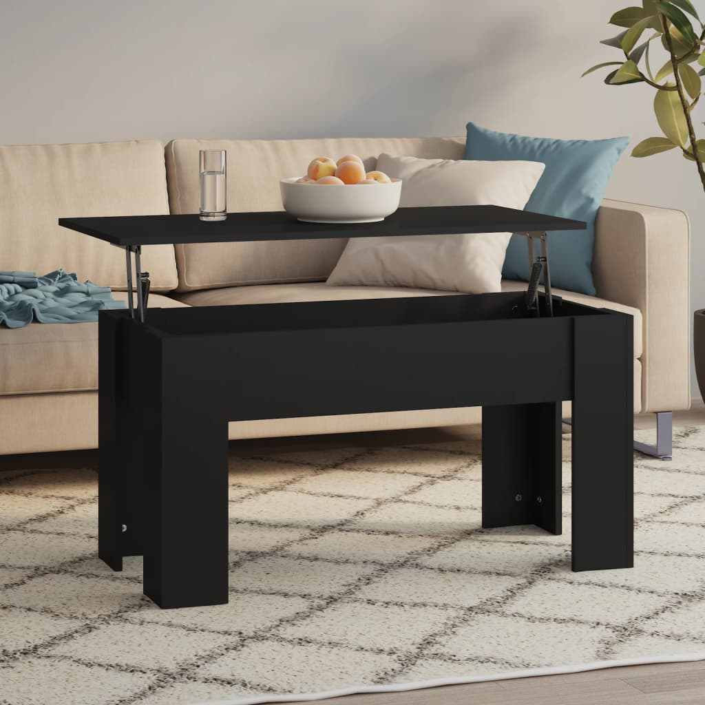 Coffee Table 101X49X52 Cm Engineered Wood