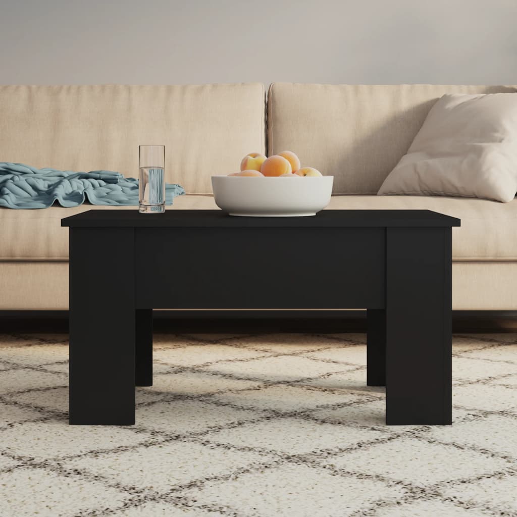 Coffee Table 101X49X52 Cm Engineered Wood
