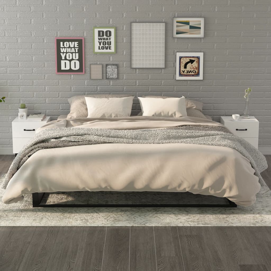 Bedside Cabinets 2 Pcs 40X35X47.5 Cm