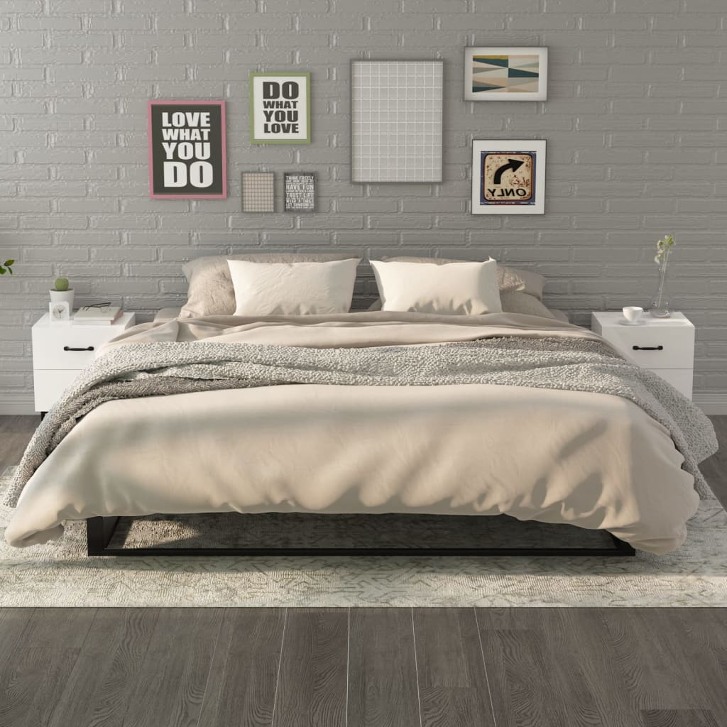 Bedside Cabinets 2 Pcs 40X35X47.5 Cm