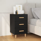 Bedside Cabinet 40X40X66 Cm Engineered Wood