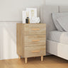 Bedside Cabinet 40X40X66 Cm Engineered Wood