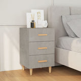 Bedside Cabinet 40X40X66 Cm Engineered Wood