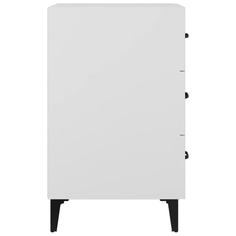 Bedside Cabinet 40X40X66 Cm Engineered Wood
