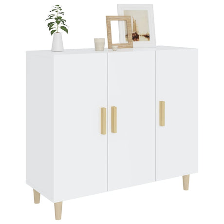 Sideboard 90X34X80 Cm Engineered Wood