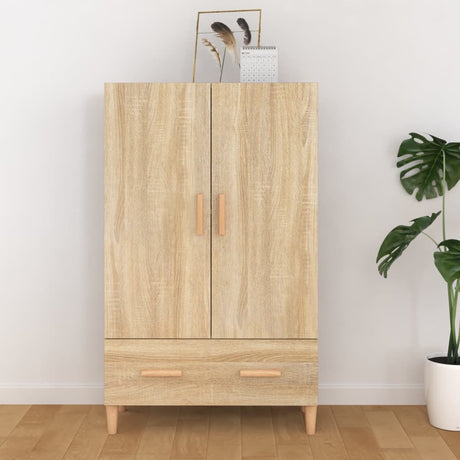 Highboard 70X31X115 Cm Engineered Wood