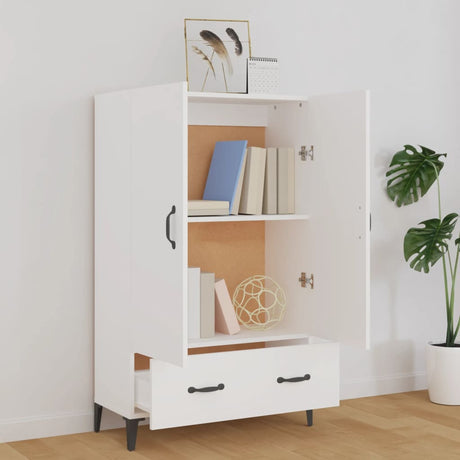 Highboard 70X31X115 Cm Engineered Wood
