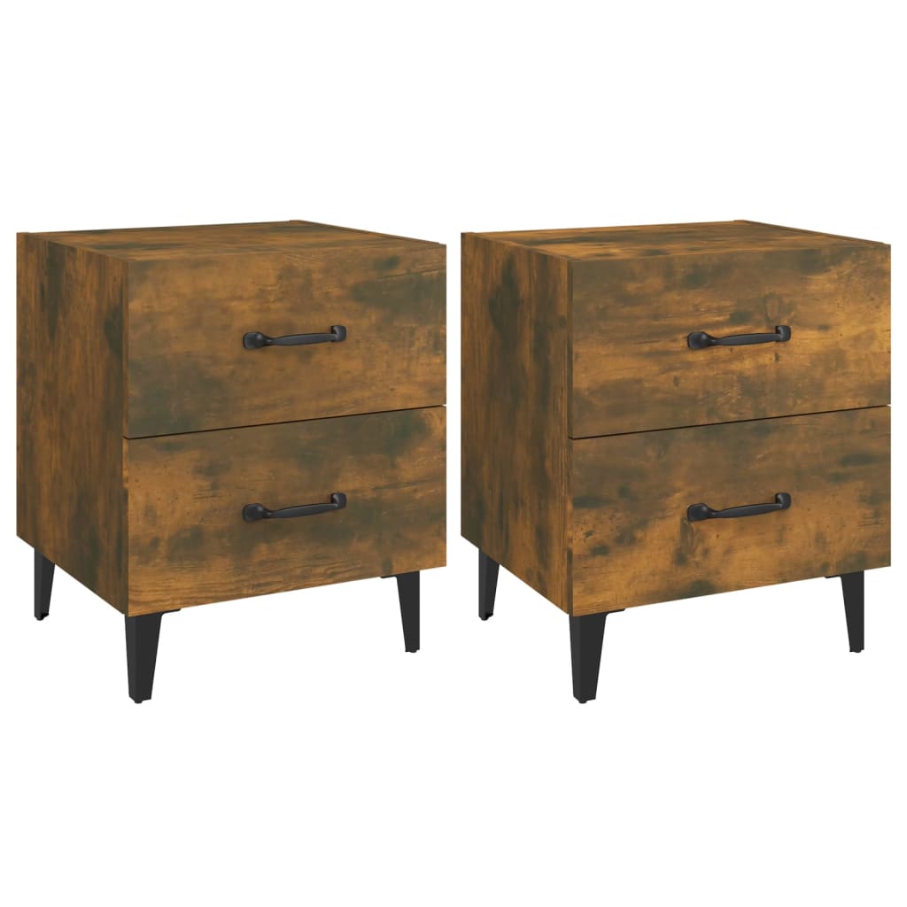 Bedside Cabinets 2 Pcs 40X35X47.5 Cm