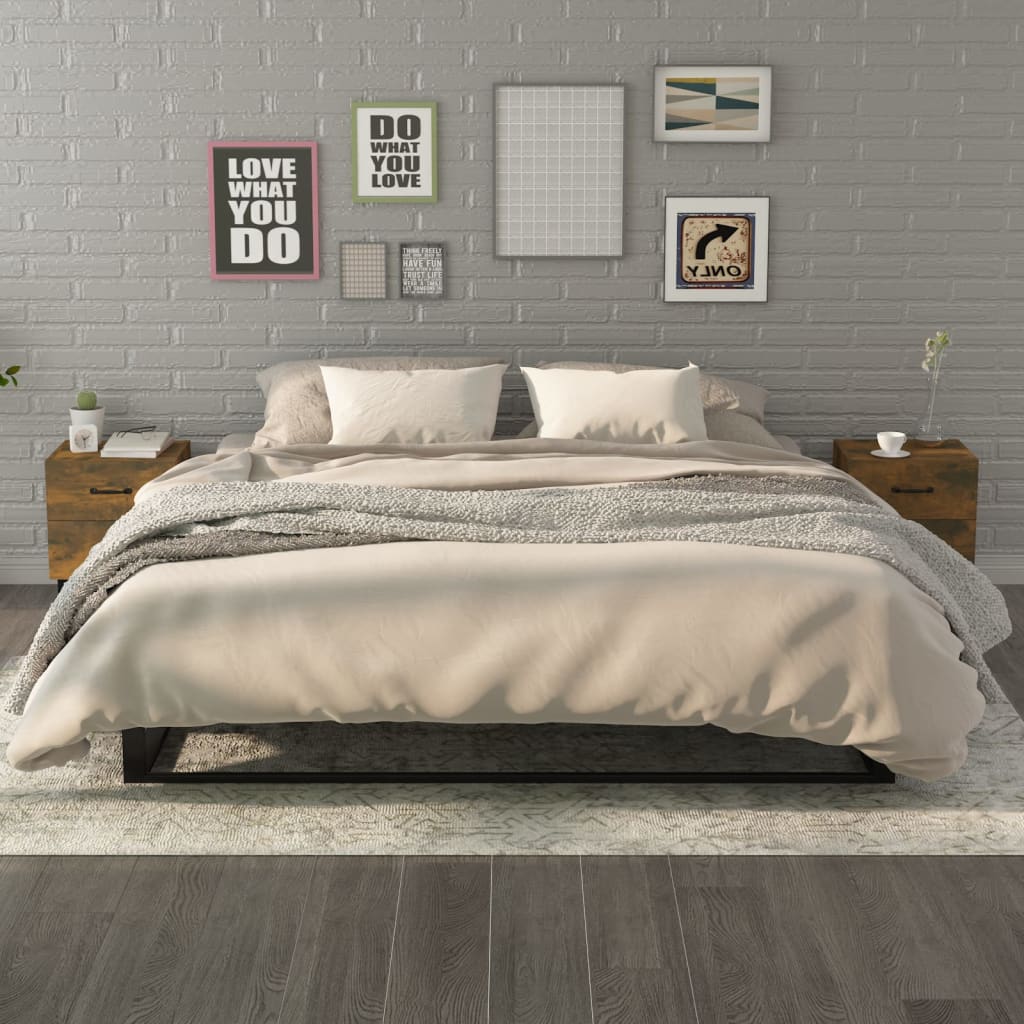 Bedside Cabinets 2 Pcs 40X35X47.5 Cm