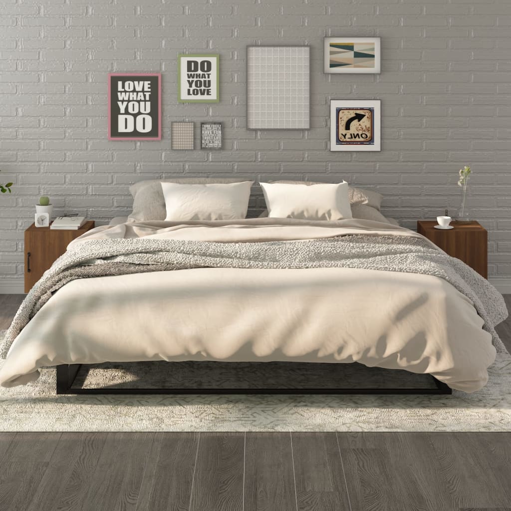 Bedside Cabinet Engineered Wood