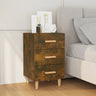Bedside Cabinet 40X40X66 Cm Engineered Wood