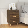 Bedside Cabinet 40X40X66 Cm Engineered Wood