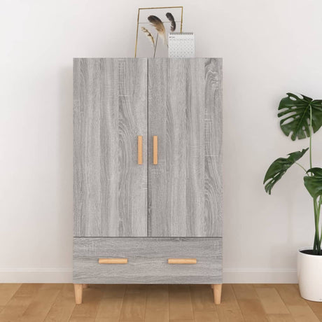 Highboard 70X31X115 Cm Engineered Wood