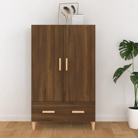 Highboard 70X31X115 Cm Engineered Wood