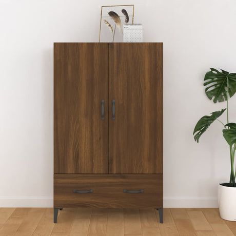 Highboard 70X31X115 Cm Engineered Wood