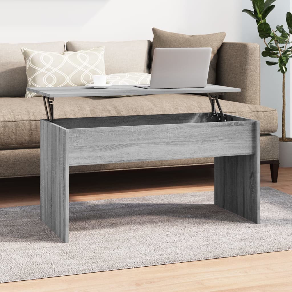 Coffee Table 80X50.5X41.5 Cm Engineered Wood