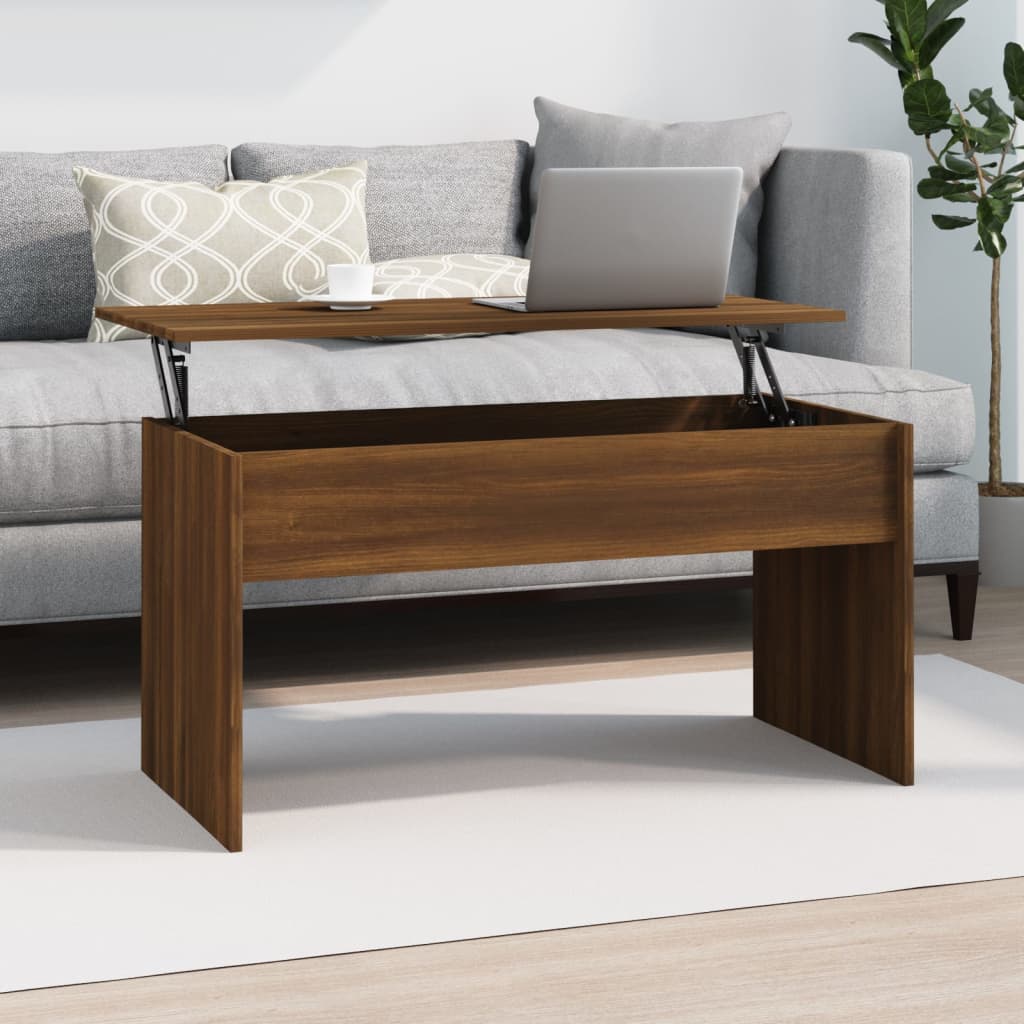 Coffee Table 80X50.5X41.5 Cm Engineered Wood