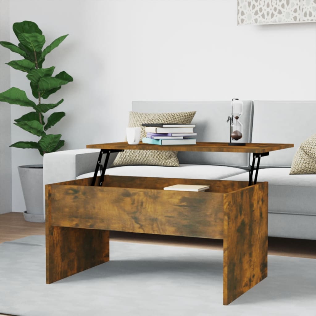 Coffee Table 80X50.5X41.5 Cm Engineered Wood