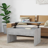 Coffee Table 80X50.5X41.5 Cm Engineered Wood