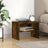 Bedside Cabinet White And Sonoma Oak 40X30X30 Cm Engineered Wood