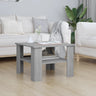Coffee Table 60X60X42 Cm Engineered Wood