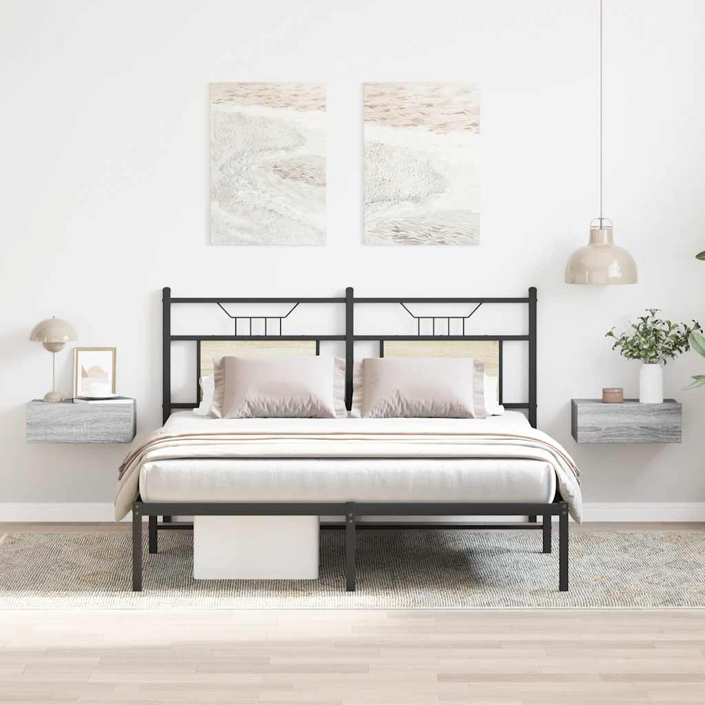 Floating Nightstand 40X30X15 Cm Engineered Wood