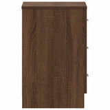 Bedside Cabinets 2 pcs Brown Oak 38x35x56 cm Engineered Wood