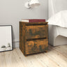 Bedside Cabinet 30X30X40 Cm Engineered Wood