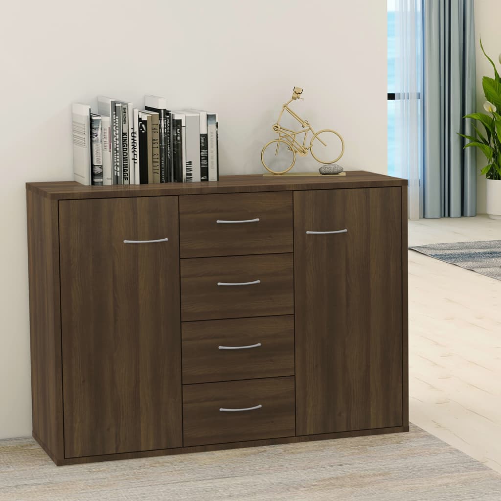 Sideboard 88X30X65 Cm Engineered Wood
