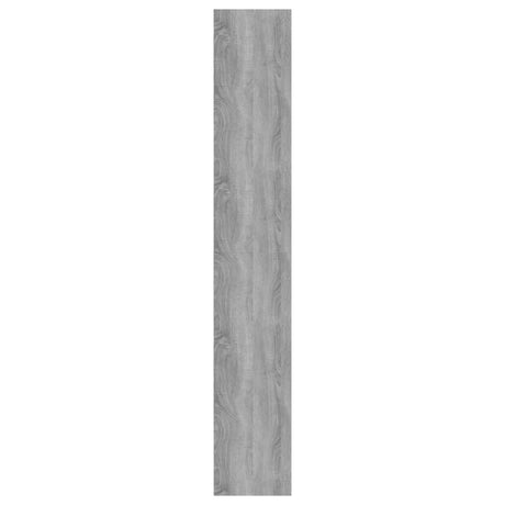 5-Tier Book Cabinet 80X30X Engineered Wood